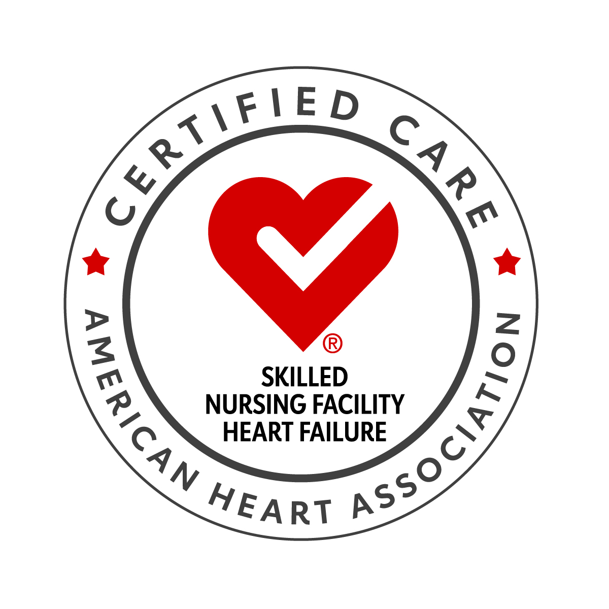 American Heart Association Heart Failure Certification logo